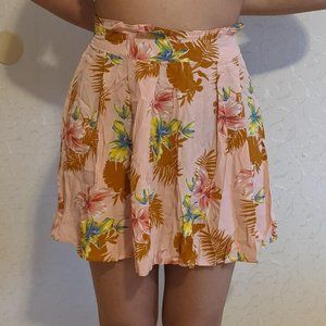 Flowy Floral Skirt